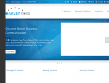 Tablet Screenshot of oakleyross.com